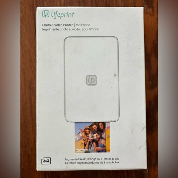 Lifeprint 2x3 Portable Photo and Video Printer - Picture 1 of 4